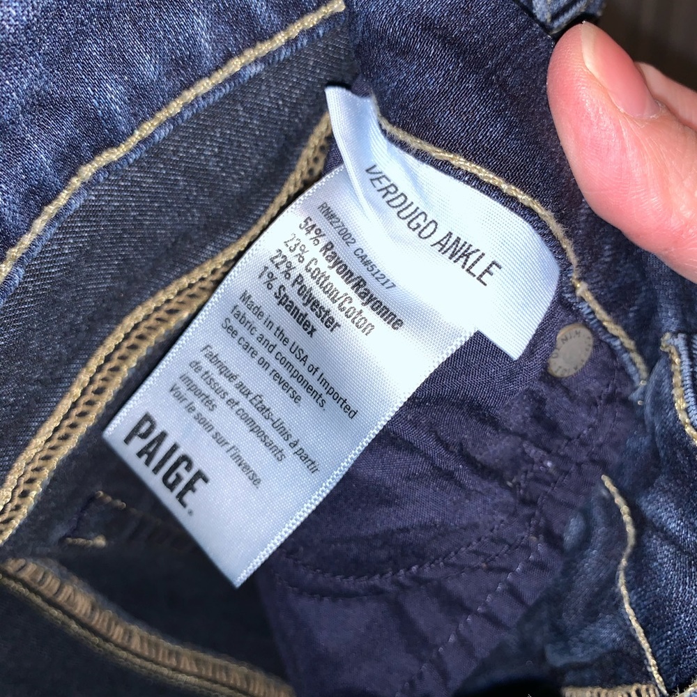 PAIGE Verdugo Ankle - Women’s Size 28 - Picture 5 of 6